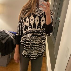 Free People Chunky Knit Pullover Sweater